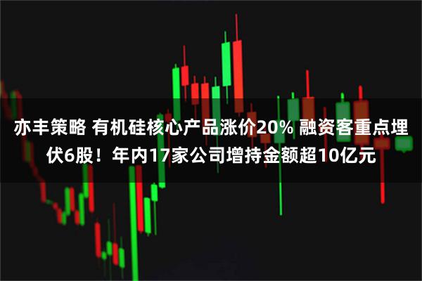 亦丰策略 有机硅核心产品涨价20% 融资客重点埋伏6股！年内17家公司增持金额超10亿元